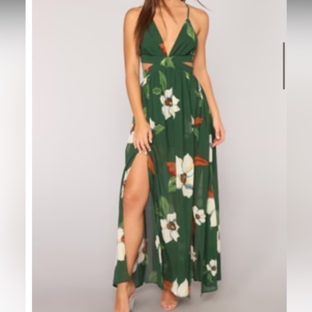 Fashion Nova Lanai Maxi Dress - Gem